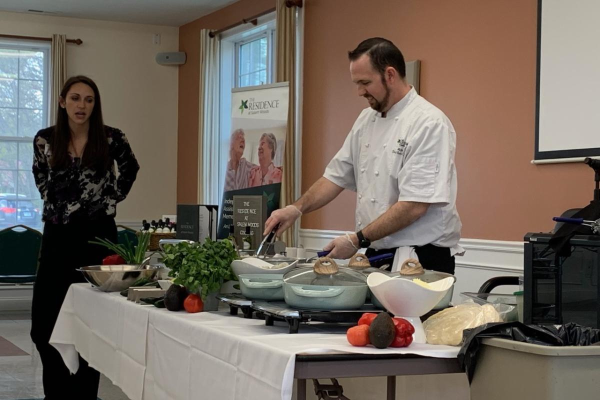 Residence at Salem Woods Taco Cooking Demo...YUMMY! 2023