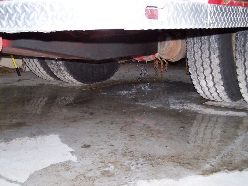 Truck Water Leakage 1