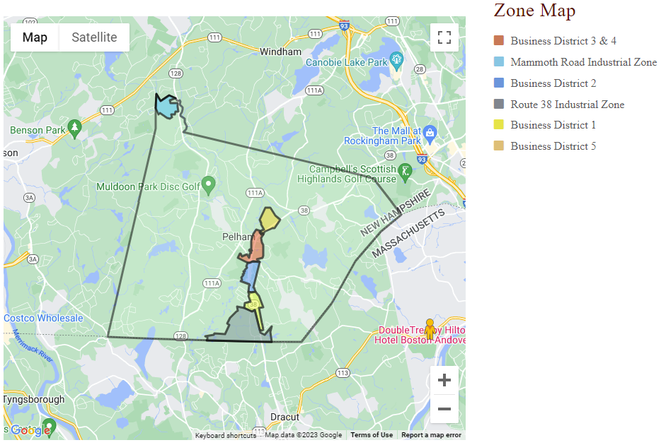 Zone Map with Legend (PNG)