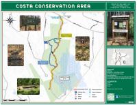 Map of Costa Conservation Area
