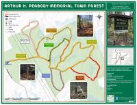 Map of Peabody Town Forest
