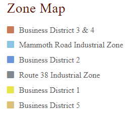 Zone Map Legend Picture